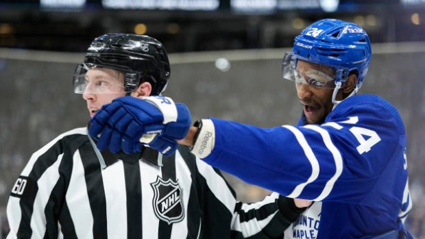 Veteran Wayne Simmonds is back to prove a point with the Leafs