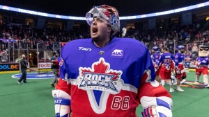 Rock edge Thunderbirds in OT to reach NLL Eastern Conference final