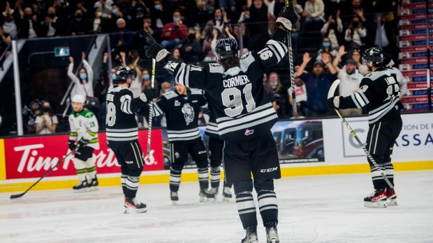 Gatineau Olympiques Celebrate