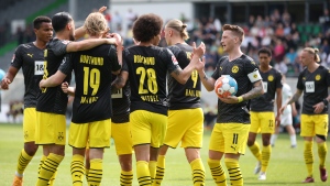 Dortmund tops Fuerth, seals 2nd spot in Bundesliga 