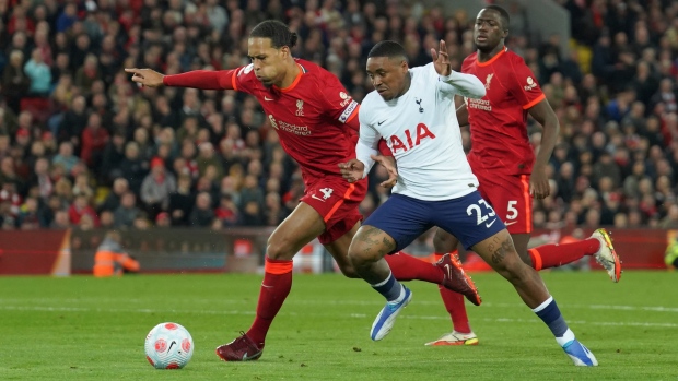 Virgil van Dijk and Steven Bergwijn