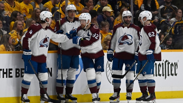 Colorado Avalanche Celebrates, The Canadian Press Colorado Avalanche Celebrates