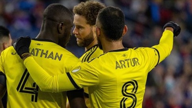 Columbus Crew celebrate, Columbus Crew on Twitter Columbus Crew celebrate
