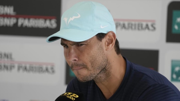 Rafael Nadal, The Canadian Press Rafael Nadal