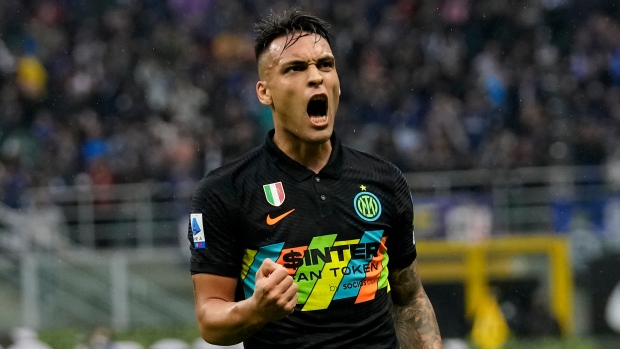 Inter Milan's Lautaro Martinez