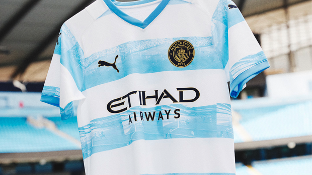 ring Bliver til Tæl op Puma and Manchester City unveil new jerseys and shoes - TSN.ca