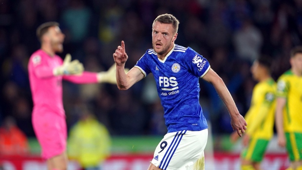 Jamie Vardy, The Canadian Press Jamie Vardy