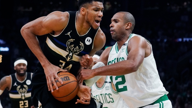 Giannis Antetokounmpo and Al Horford