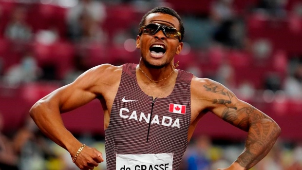 Andre De Grasse, The Canadian Press Andre De Grasse