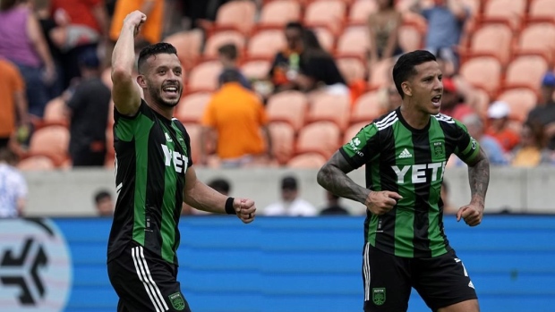 Felipe Martins and Sebastian Driussi, The Canadian Press Felipe Martins and Sebastian Driussi