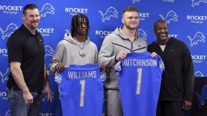 Lions sign No. 2-overall pick Hutchinson to $35.7M, four-year deal