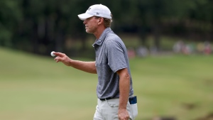 Karlsson, defending champ Stricker share 54-hole lead at Regions Tradition