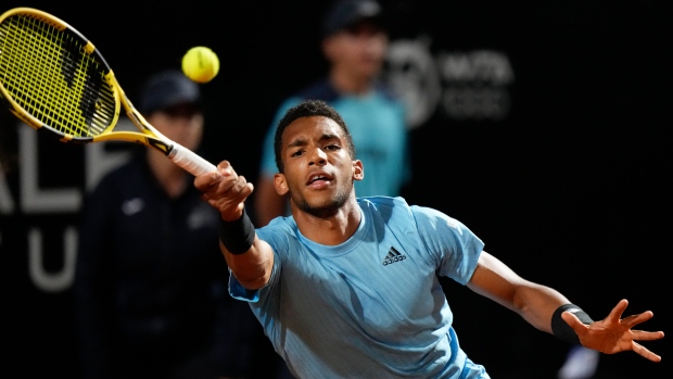 Felix Auger-Aliassime, The Canadian Press Felix Auger-Aliassime
