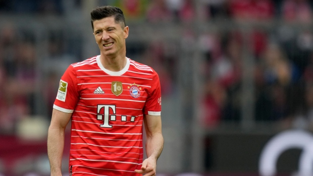 Robert Lewandowski, The Canadian Press Robert Lewandowski