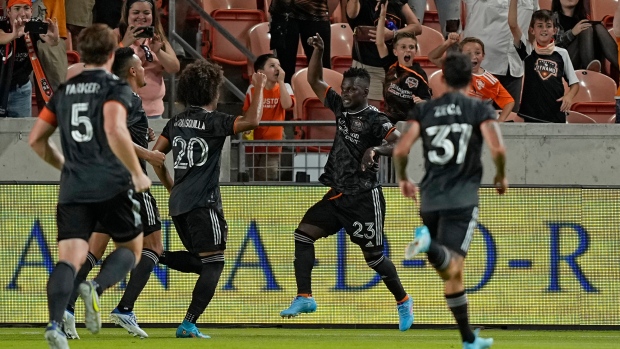 Houston Dynamo Celebrated , The Canadian Press Houston Dynamo Celebrated