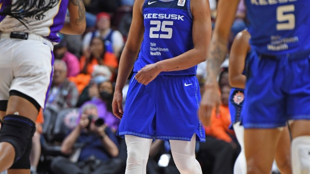 Connecticut Sun forward Alyssa Thomas, The Canadian Press Connecticut Sun forward Alyssa Thomas