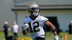 Saints rookie Olave learning on the fly with new teammate Thomas