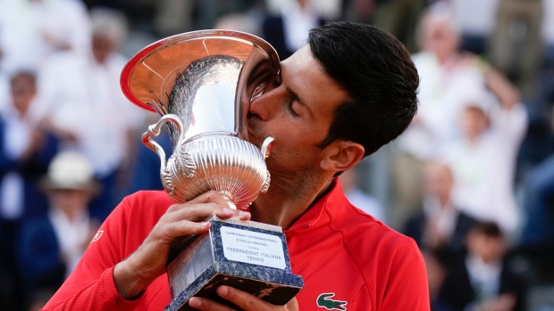 Novak Djokovic, The Canadian Press Novak Djokovic