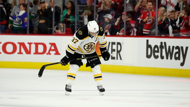 Patrice Bergeron , The Canadian Press Patrice Bergeron