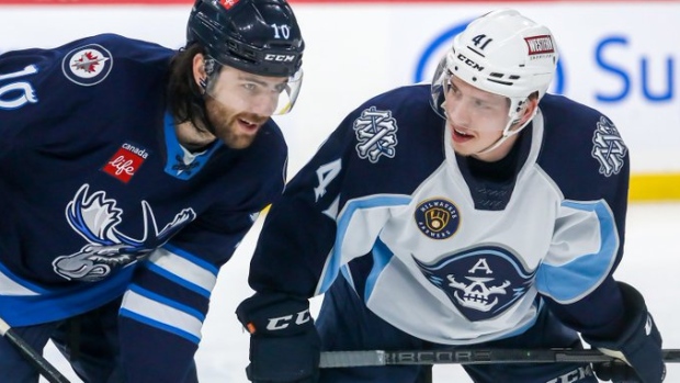 Brayden Burke Evan Polei, Milwaukee Admirals (@mkeadmirals) Brayden Burke Evan Polei