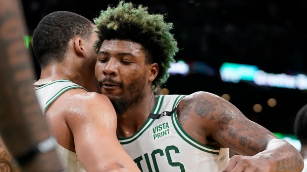 Marcus Smart and Grant Williams, The Canadian Press Marcus Smart and Grant Williams
