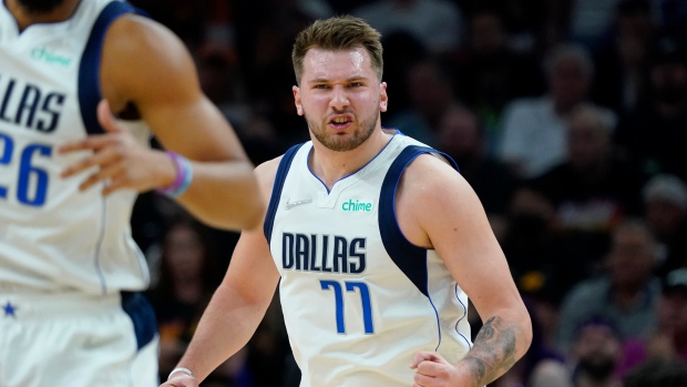 Luka Doncic , The Canadian Press Luka Doncic