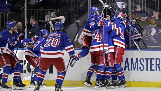 New York Rangers Celebrate