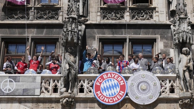 Bayern Munich parade, The Canadian Press Bayern Munich parade