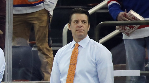 New York Islanders name Lane Lambert head coach Barry Trotz Lou Lamoriello  - TSN.ca