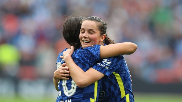 Sam Kerr and Jessie Fleming, Getty Images Sam Kerr and Jessie Fleming