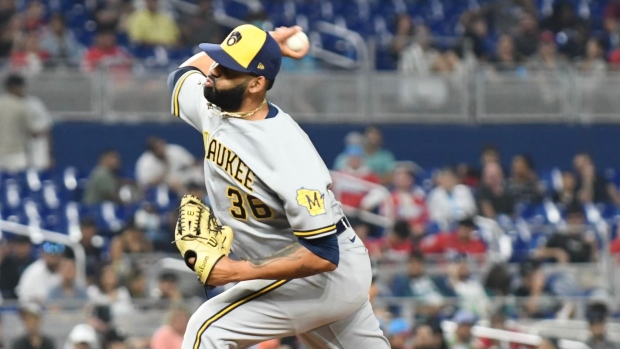 J.C. Mejia, Milwaukee Brewers (@Brewers) J.C. Mejia