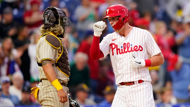 Rhys Hoskins, The Canadian Press Rhys Hoskins