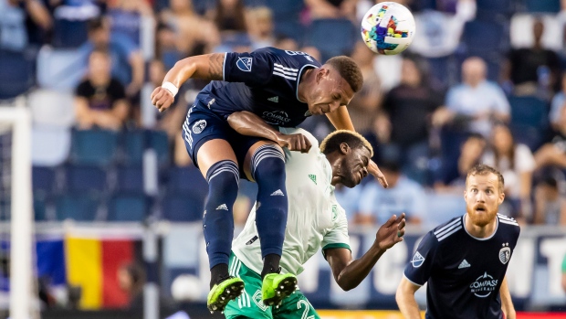 Kortne Ford Gyasi Zardes, The Canadian Press Kortne Ford Gyasi Zardes