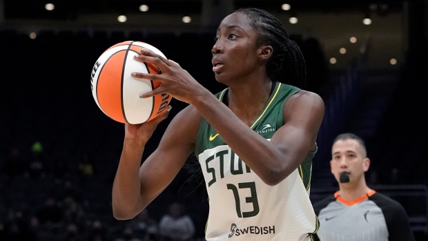 Ezi Magbegor, The Canadian Press Ezi Magbegor