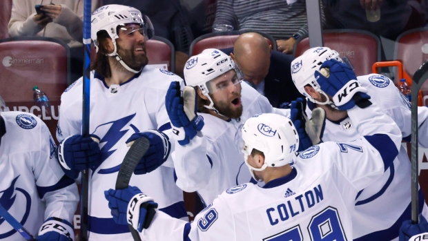 Colton scores buzzer beater as Lightning beat Panthers in Game 2