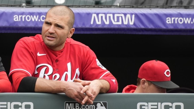 Joey Votto, The Canadian Press Joey Votto