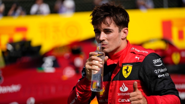 F1 leader Leclerc grabs pole at Spanish Grand Prix