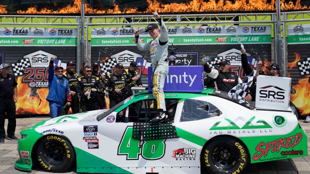Tyler Reddick , The Canadian Press Tyler Reddick