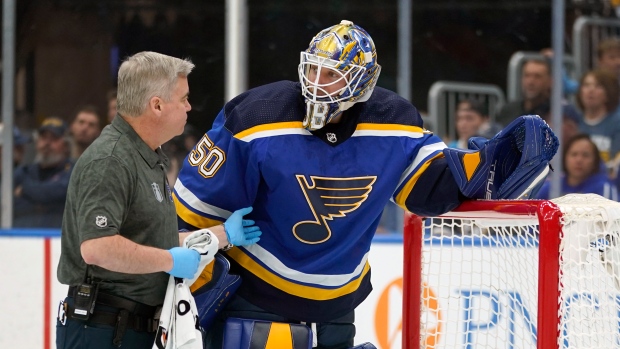 Jordan Binnington, The Canadian Press Jordan Binnington