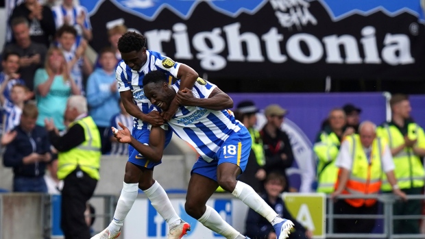 Brighton and Hove Albion's Danny Welbeck, The Canadian Press Brighton and Hove Albion's Danny Welbeck