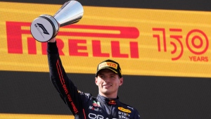 Verstappen leads Red Bull 1-2 in Spain, Leclerc abandons