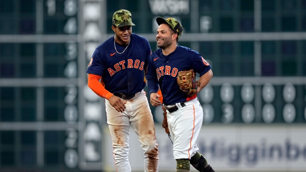 Jose Altuve, Jeremy Pena, The Canadian Press Jose Altuve, Jeremy Pena