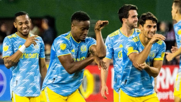 Philadelphia Union celebrate