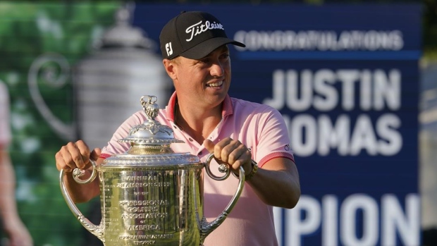 Justin Thomas, The Canadian Press Justin Thomas
