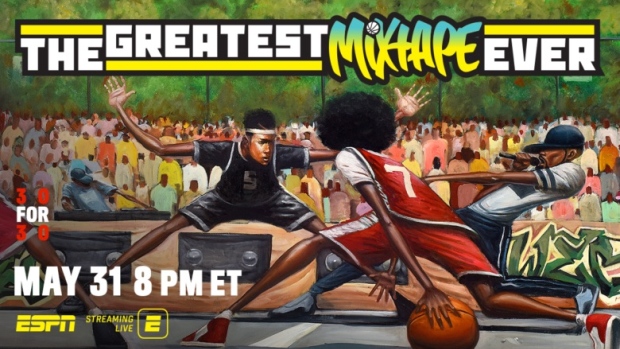 "The Greatest Mixtape Ever" documentary poster "The Greatest Mixtape Ever" documentary poster