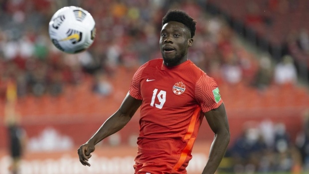 Alphonso Davies, The Canadian Press Alphonso Davies
