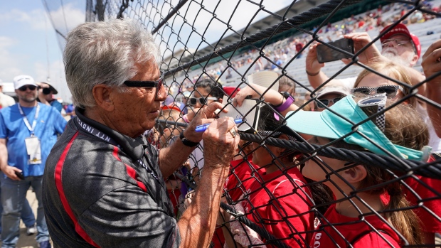 Mario Andretti , The Canadian Press Mario Andretti