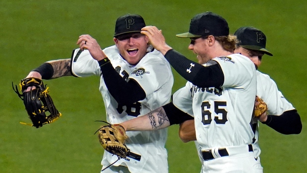 Ben Gamel Jack Suwinski and Bryan Reynolds, The Canadian Press Ben Gamel Jack Suwinski and Bryan Reynolds