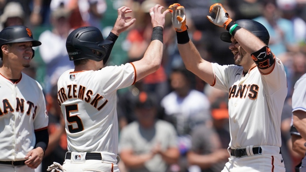 Wilmer Flores and Evan Longoria