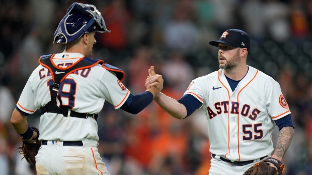 Jason Castro and Ryan Pressly